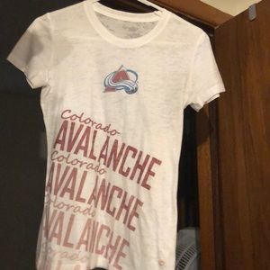 Colorado Avalanche White T-shirt